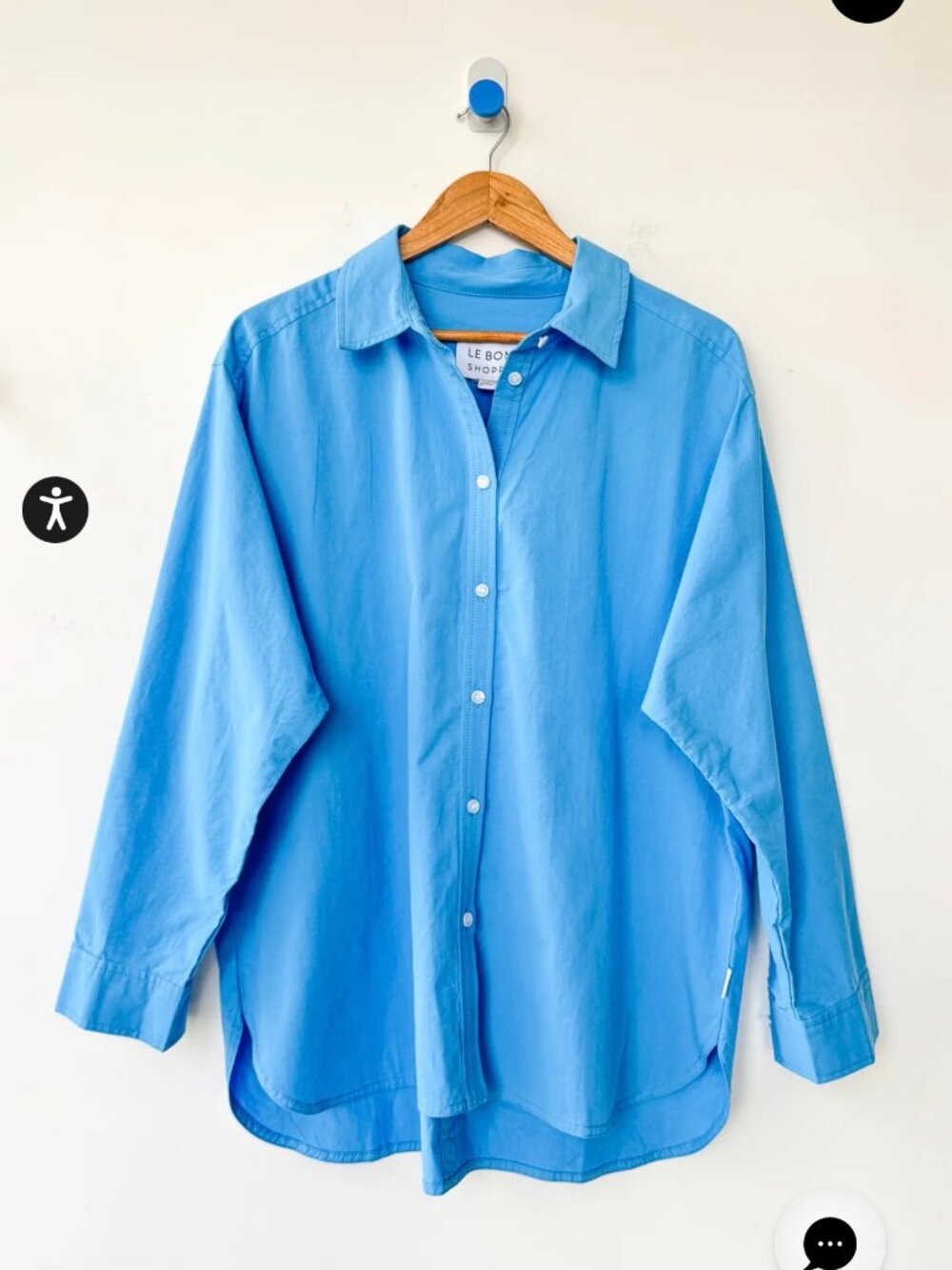 Le Bon Shoppe Lightweight Owen Shirt, Size XS/S